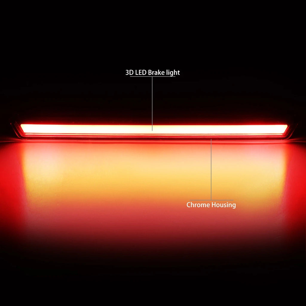 3D LED Bar Tail Brake Light Lamp for Chevy Suburban Tahoe (2015–2020)