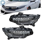 LED Headlights for Honda Civic (2016-2021) Left + Right DRL