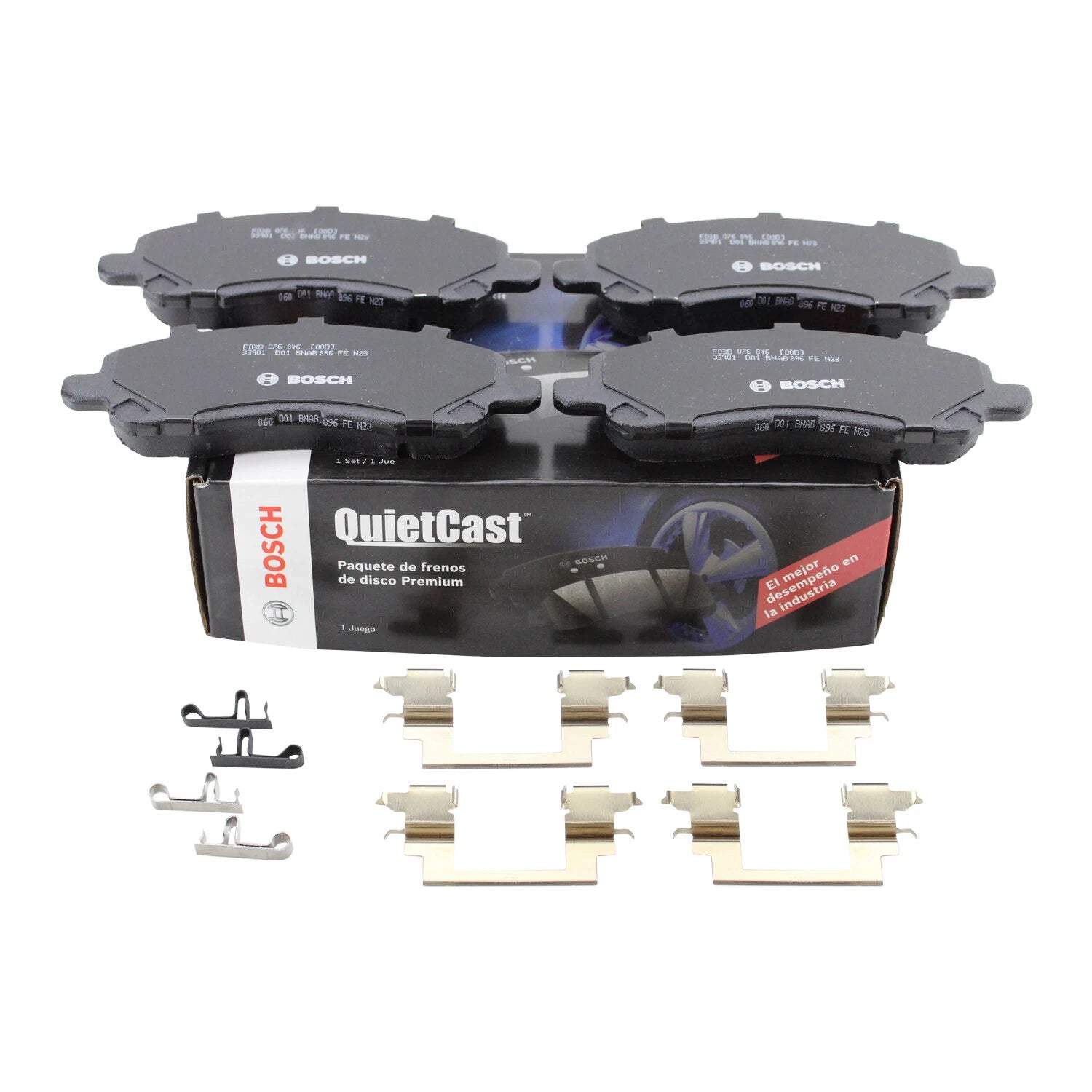 Front Disc Brake Pad Set for Jeep Patriot, Mitsubishi Eclipse, Dodge Avenger (2007–2014)