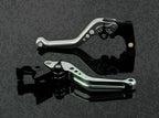Short Brake Clutch Levers for Ducati Hypermotard 1100/SP (2007–2012) Silver T9