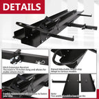 Heavy Duty Motorcycle Carrier Hitch Rack for Universal Fit (2010–2023)