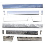 Diamond Grade 12pc 4 3/4" Rocker Panels for 17-24 Ford Superduty Crew Cab 8' Be
