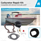 Carburetor Repair Kit for Johnson Evinrude 4.5HP 15HP (1974–1988) 398453 74-88