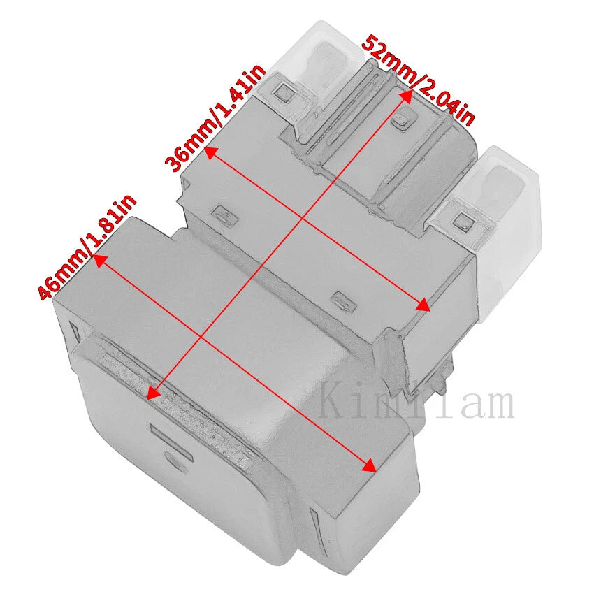 Starter Solenoid Relay for Yamaha YFM550FWA Grizzly 550 700 YFM700FWA (2009–2015)