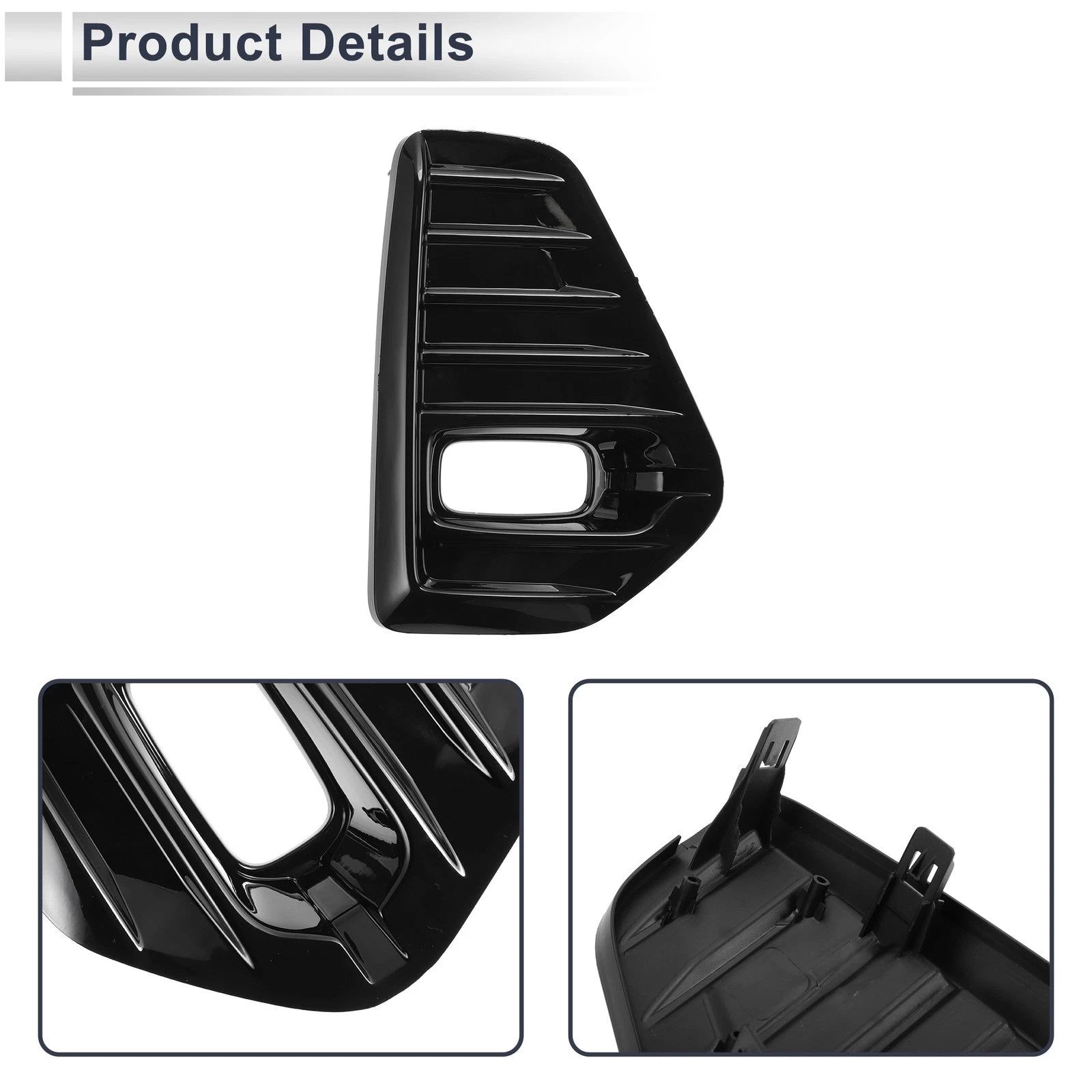 1 Pc Fog Light Grill for Nissan Kicks (2021–2023) No. 622525RY0A
