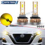 Golden Yellow 9005 LED DRL Bulbs for Nissan (2010–2010)