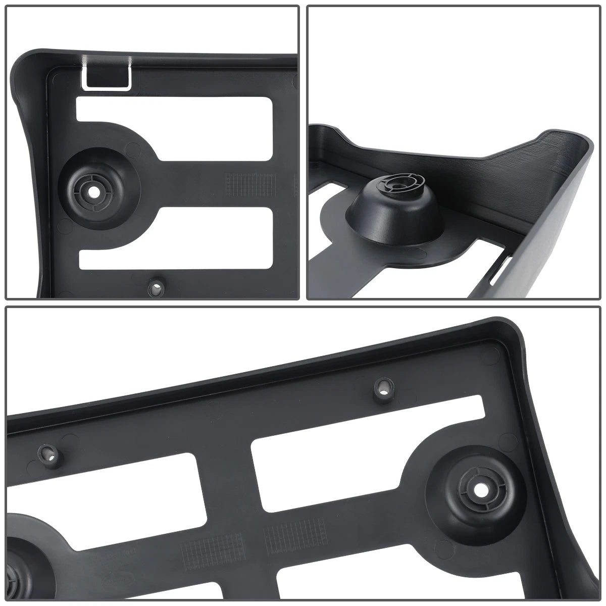 Front Bumper License Plate Mounting Bracket for Ford Mustang (2018–2021)