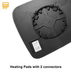 Left Side Heated White Mirror Glass for Dodge Durango, Jeep 