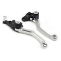 Silver CNC Pivot Brake Clutch Levers for Honda XR250 XR400 (1995-2007)