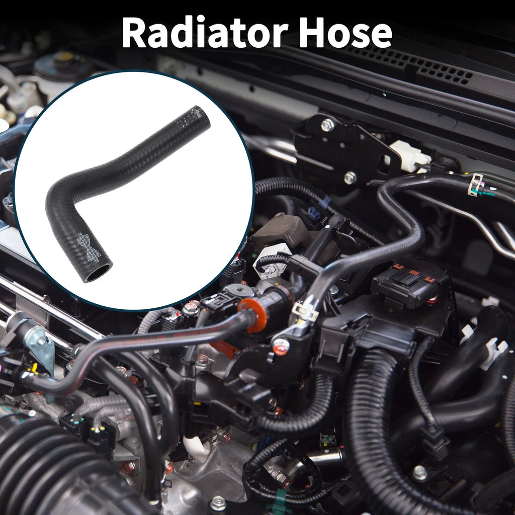 Radiator Hose Coolant Pipe for Audi A6 (2007–2013) No. 06E121058E Rubber Black