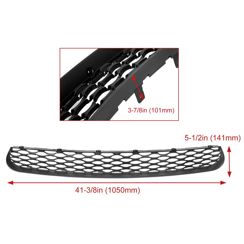 Front Lower Mesh Bumper Grille for Dodge Charger (2015-2023)