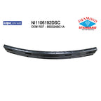Replacement Steel Rear Bumper Impact Bar for Mitsubishi See compatibility Chart