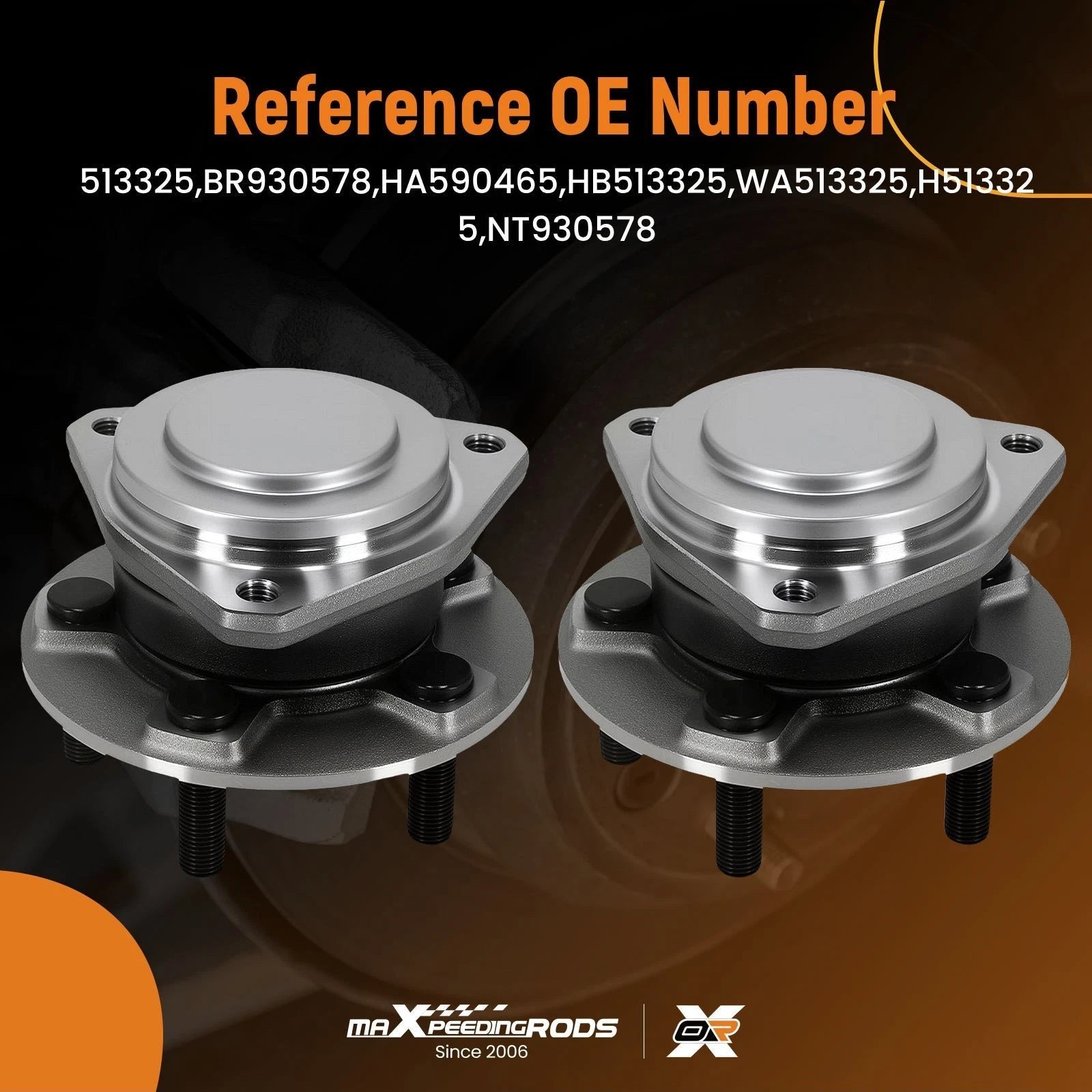 Front Wheel Hub Assembly for Dodge Challenger/Charger (2012-2023)