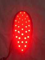 LED Tail Lights Pair Tear Drop Lens Replacement for 1938–1939 Ford