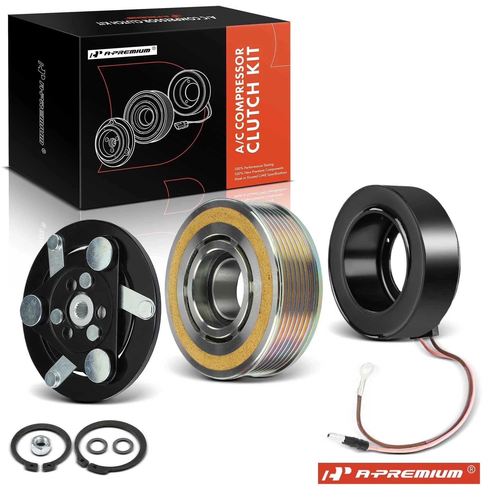 A/C Compressor Clutch Kit for Honda CR-V (2012–2014) Civic (2012–2015)