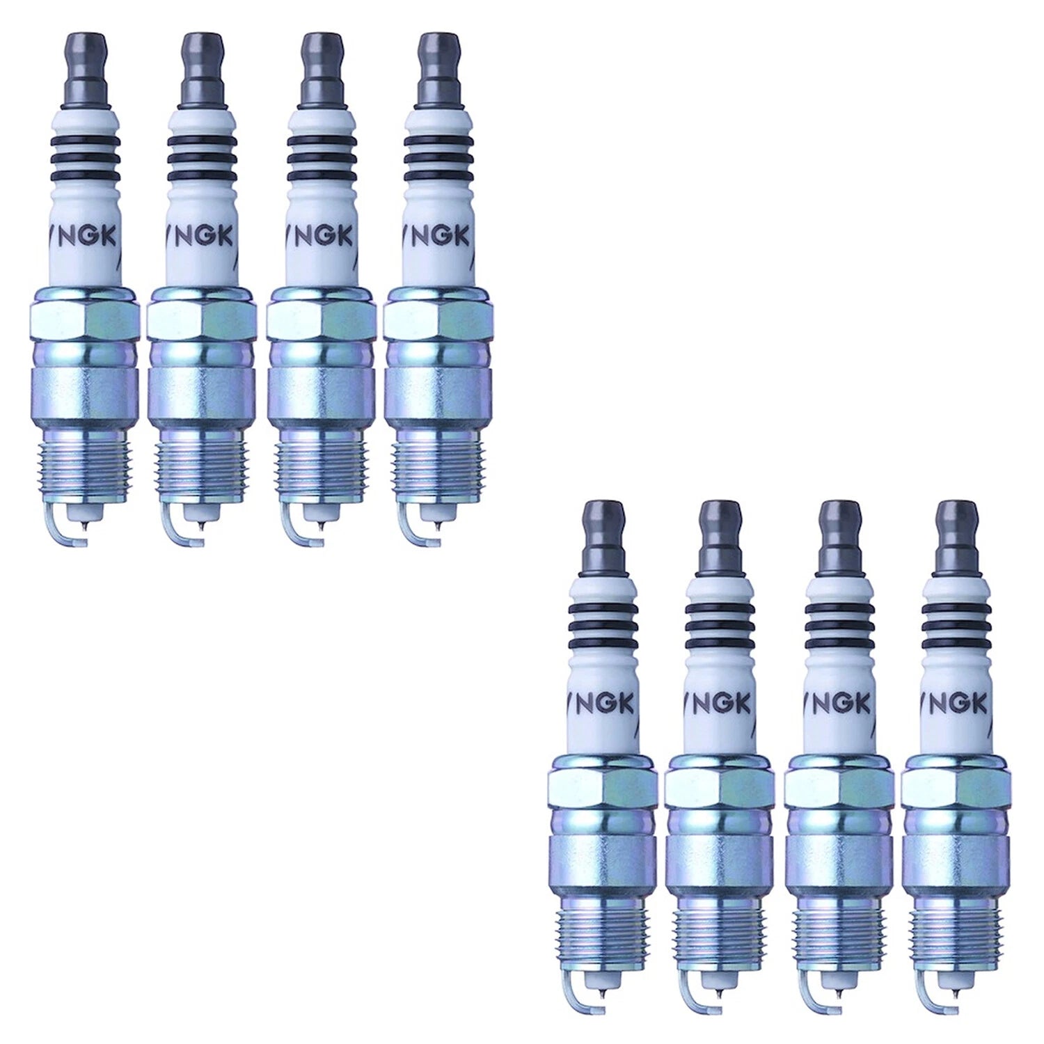 Set of 8 NGK Iridium IX Spark Plugs 7348 for Ford Mustang 5.0 5.8 V8