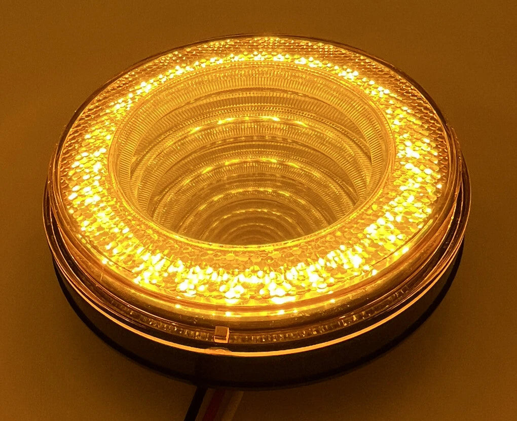 4 Inch Amber LED Clearance Light Left for Mitsubishi Mirage (1994–2003)