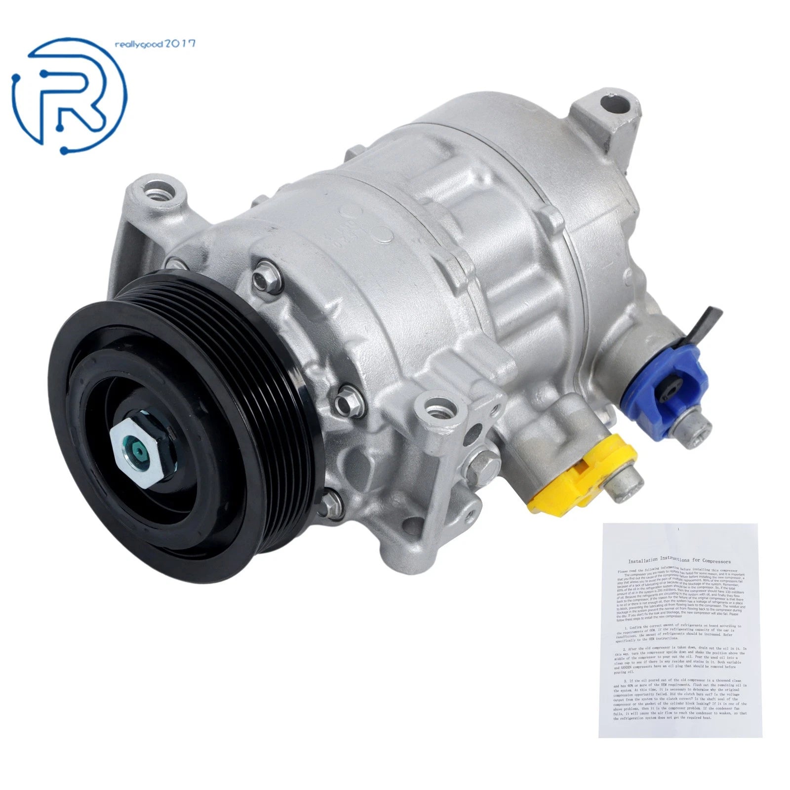 A/C Compressor for Audi A4 A6 A4 allroad A4 Quattro (2016-2020)