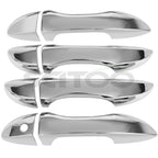 Set of 4 Door Handle Covers for Toyota Corolla (2014–2018) Chrome