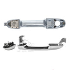 4pc Front/Rear Left & Right Chrome Door Handle for Hyundai i20 (2009–2015)