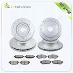 Brake Rotors and Pads Kit for Nissan Murano (2012–2014)