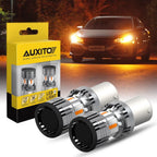 2X AUXITO LED Turn Signal Blinker Light BAU15S for