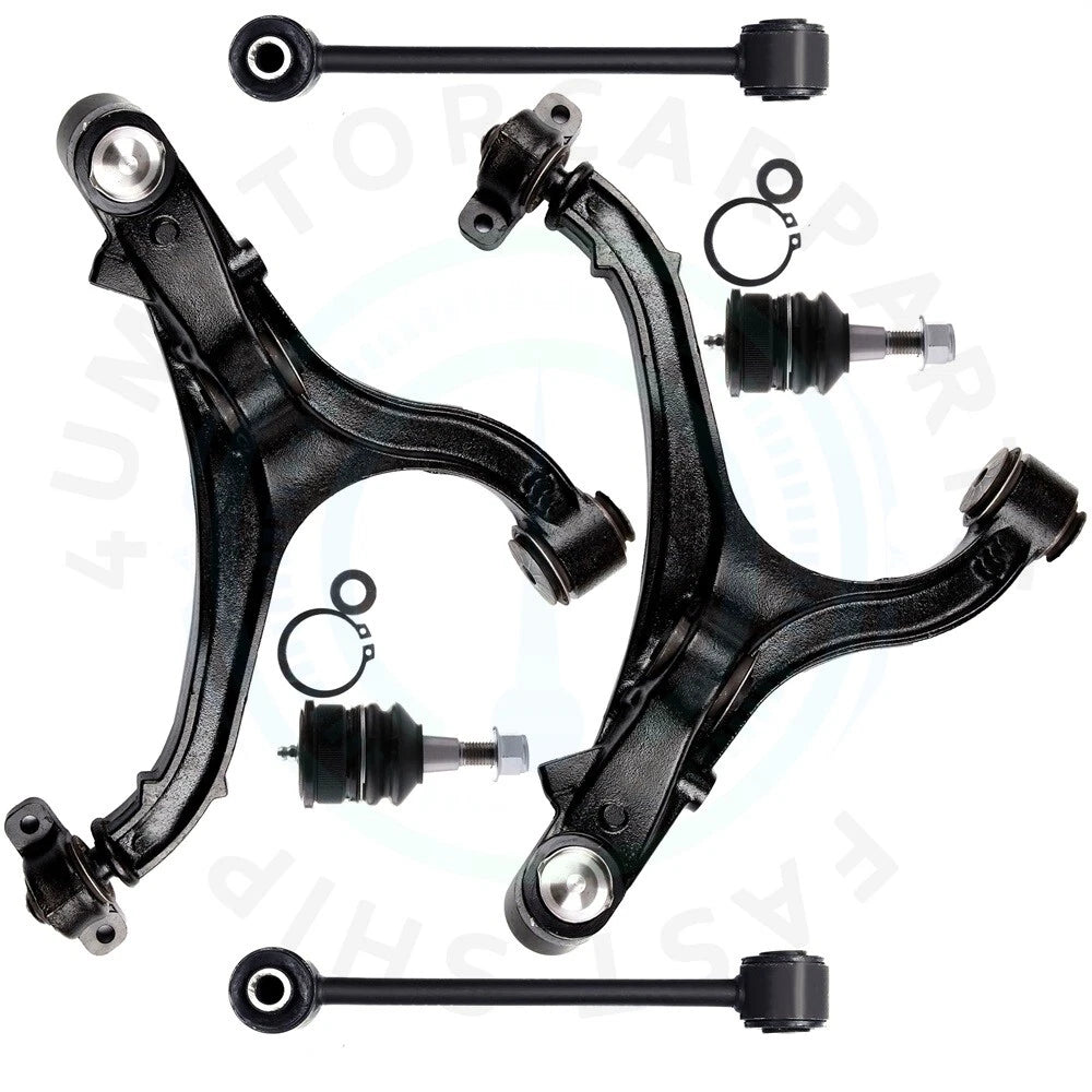 Set of 6 Control Arm Ball Joints for Jeep Commander Grand Cherokee (2006–2010)