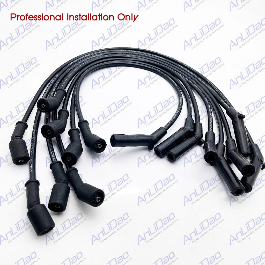 8mm Spark Plug Wire Set for Fit Fit Crusader 8.1L (1984–1998) RK120019 84-881698 3861295