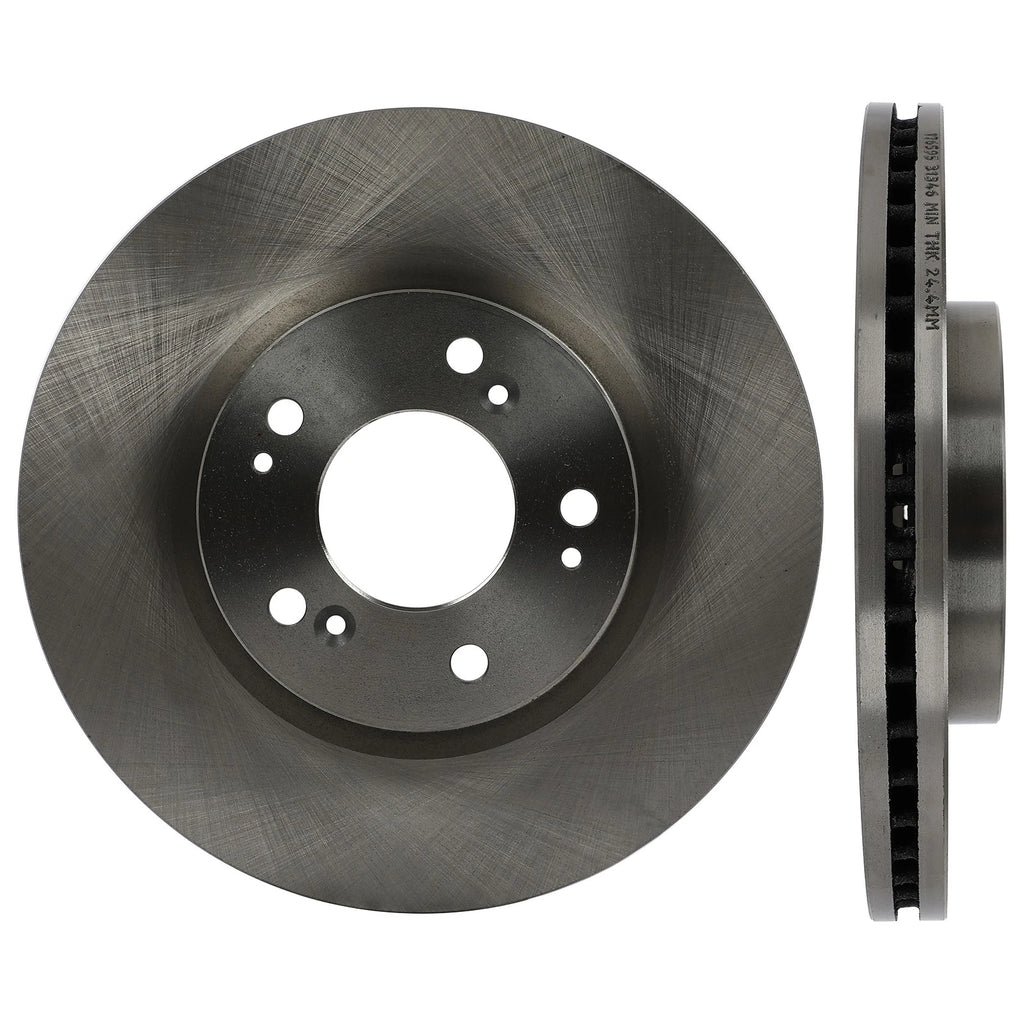 Set of 4 Front Brake Rotors with Ceramic Pads for Chrysler Jeep Compass, Patriot, Dodge Avenger