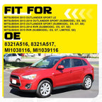 Fog Lamp Cover Bezel Set for Mitsubishi Outlander Sport ASX RVR (2012–2015)