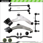Front Control Arm with Ball Joints & Tie Rod End for Ford Fusion (2013–2017)