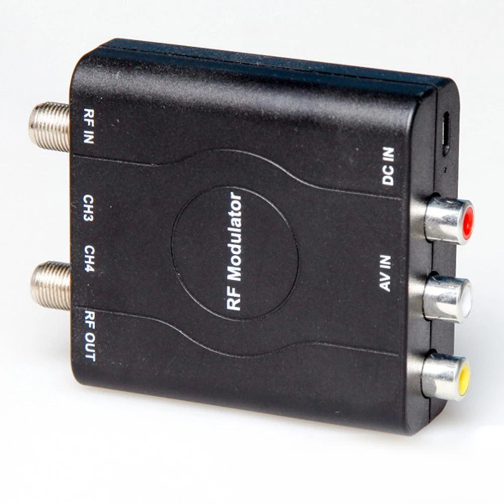 M61A RF Converter for AV to RF Signal Modulation (Portable)