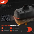 Engine Coolant Reservoir Tank with Cap for Jeep Wrangler JL (2018–2024)