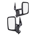Pair Manual Door Mirrors for Mercedes Dodge Sprinter (2000–2006)