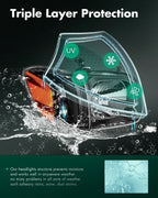 2X Headlights for Toyota Tundra (2005–2006) & Sequoia (2005–2007) Black