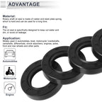 Set of 5 Oil Seal Rotary Shaft Seal TC Ring 28x48x10mm Nitrile Rubber