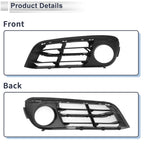 1 Pc Fog Light Grill for BMW 528i (2014–2016) No. 51117331731 Black