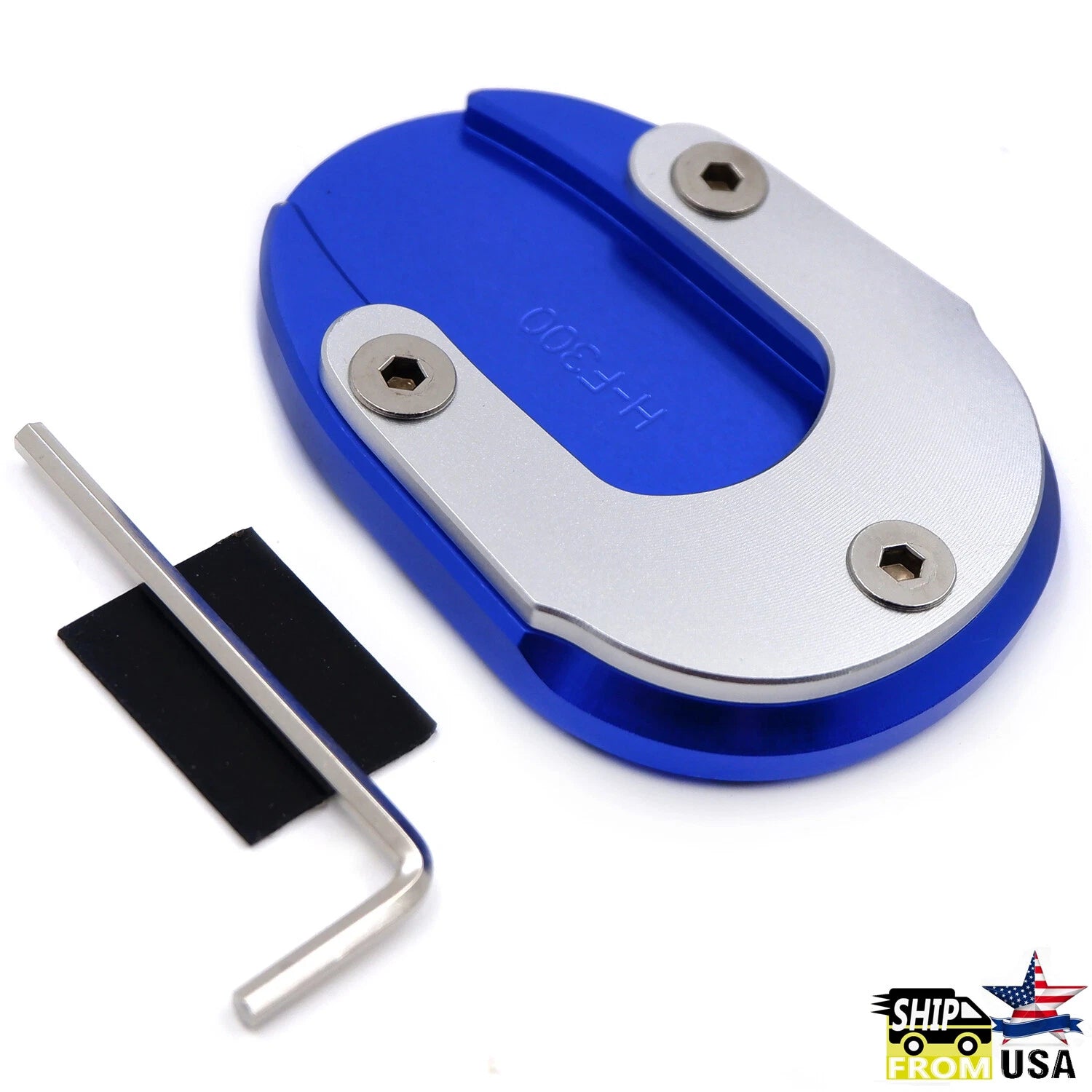 CNC Kickstand Plate Pad for Yamaha FJR1300 (2001–2019)
