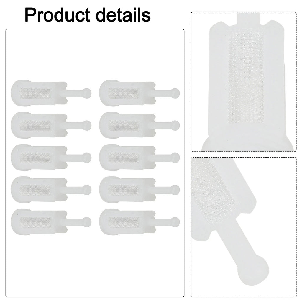 10Pcs Fine Mesh Spray Gas Filters for Gravity Feed Paint Spray