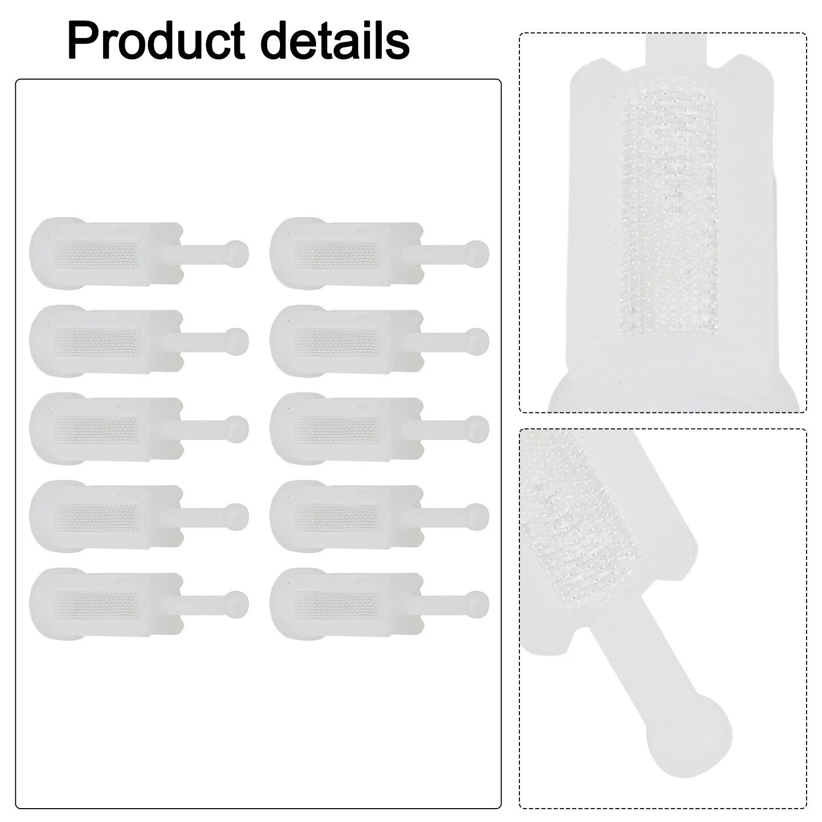 10Pcs Fine Mesh Spray Gas Filters for Gravity Feed Paint Spray