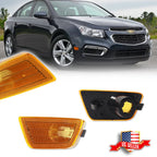 Amber Lens Front Bumper Side Marker Lights for Chevy Cruze (2011–2015)
