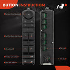 Power Window Control Switch for Chevy Silverado GMC (2007â2013)
