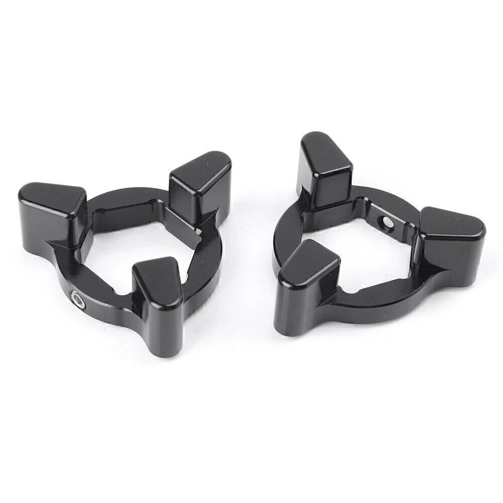 2X 17MM CNC Aluminum Fork Preload Adjusters Universal Kit
