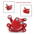 Front Disc Brake Caliper Pads for 47cc 49cc Mini Pocket Bike ATV Quad (N/A)