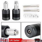 Set of 2 Handle Bar Ends for Various Motorcycles (7/8" 22mm)