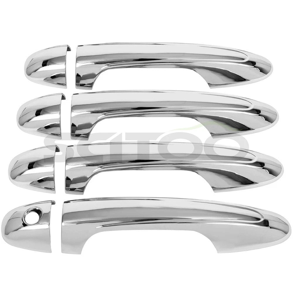 Set of 4 Chrome Door Handle Covers for Toyota Tacoma (2016–2022)