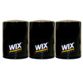 Set of 3 Wix Engine Motor Oil Filters for Cady Chevy GMC Hummer Isuzu