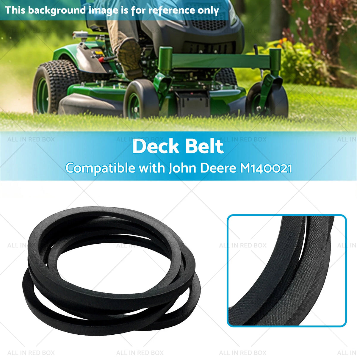 Spec Deck Belt for John Deere 420 430 755 855 955 (M140021) 60" Deck