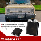 2X Smoked Front Turn Signal Lights for Chevy GMC Pickup Truck