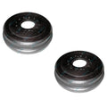 2 Rear Brake Drums for Toyota Hilux YN57 YN58 1983-1988 RWD 4cy